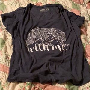 Choke Bear with me tee